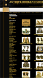 Mobile Screenshot of antiquebookendshoppe.com